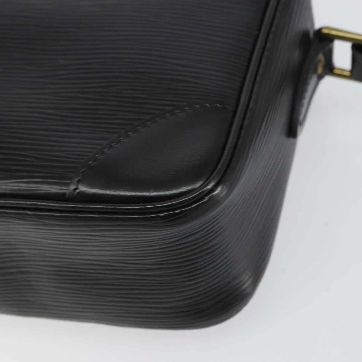 LOUIS VUITTON Epi Trocadero 23 Shoulder Bag Black M52302 LV Auth 153757