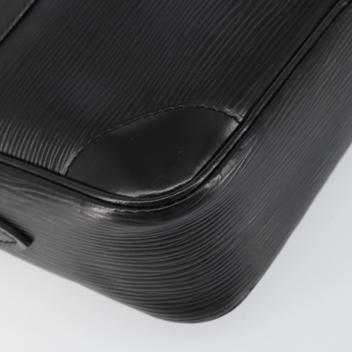 LOUIS VUITTON Epi Trocadero 23 Shoulder Bag Black M52302 LV Auth 153757