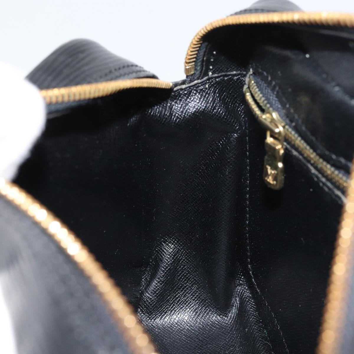 LOUIS VUITTON Epi Trocadero 23 Shoulder Bag Black M52302 LV Auth 153757