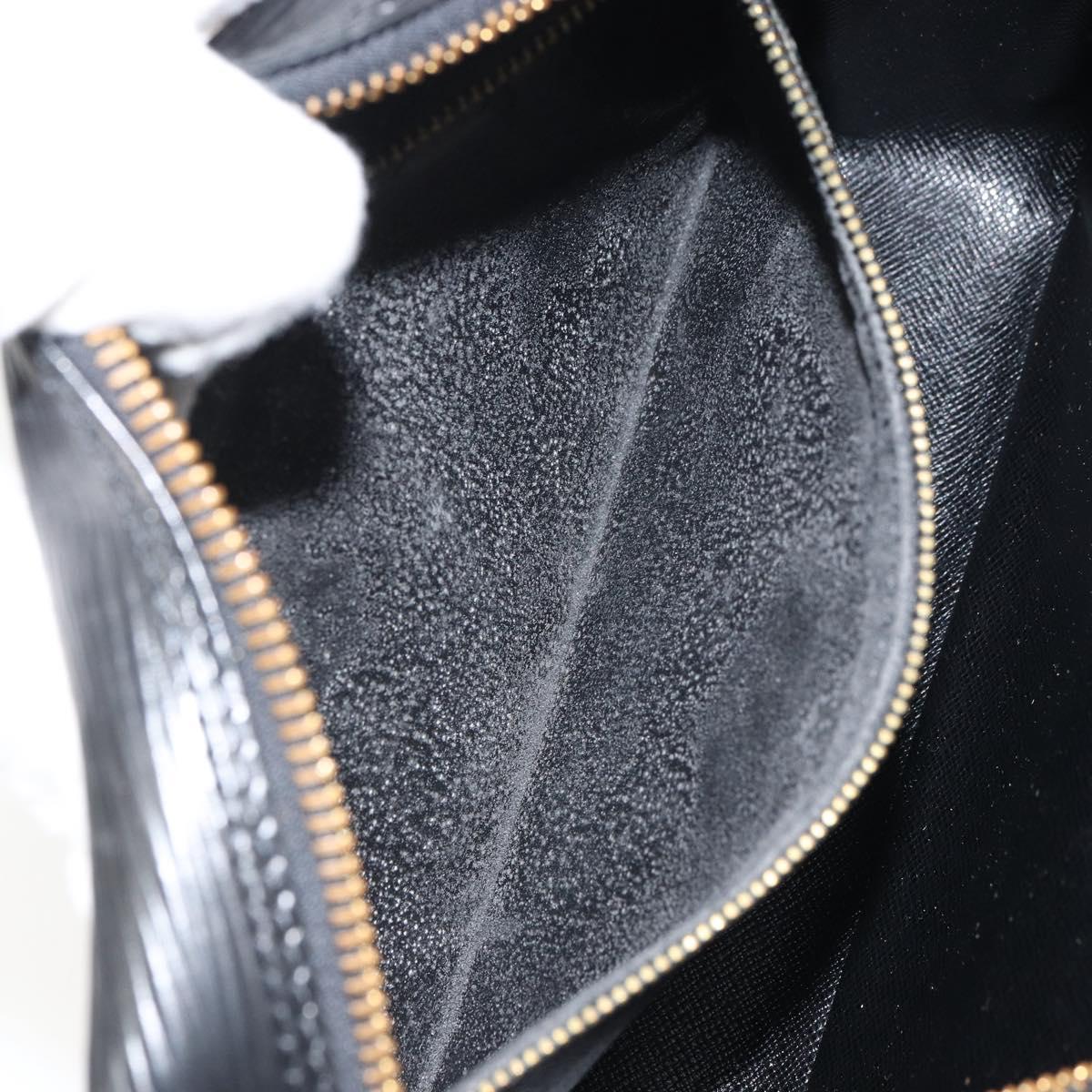 LOUIS VUITTON Epi Trocadero 23 Shoulder Bag Black M52302 LV Auth 153757