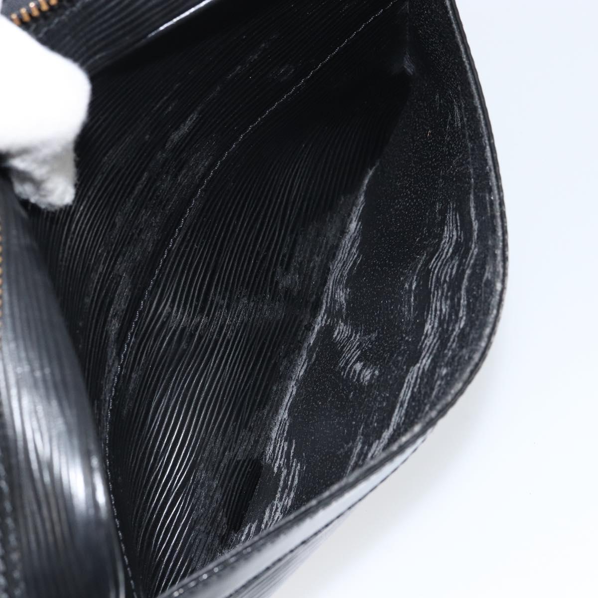 LOUIS VUITTON Epi Trocadero 23 Shoulder Bag Black M52302 LV Auth 153757