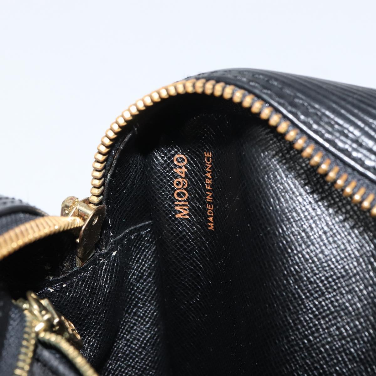 LOUIS VUITTON Epi Trocadero 23 Shoulder Bag Black M52302 LV Auth 153757