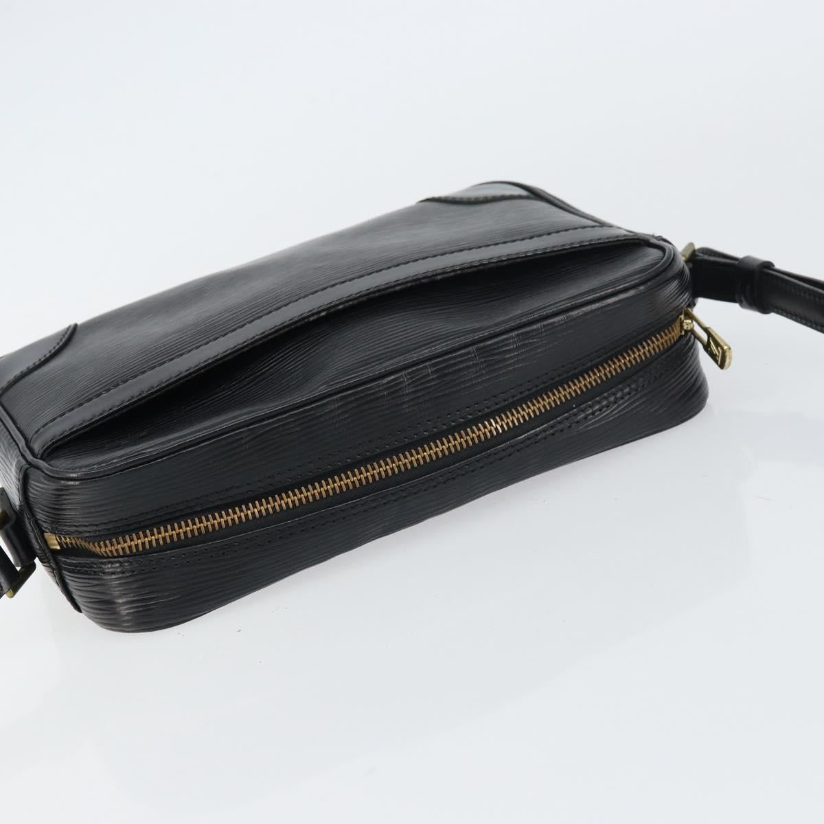 LOUIS VUITTON Epi Trocadero 23 Shoulder Bag Black M52302 LV Auth 153757