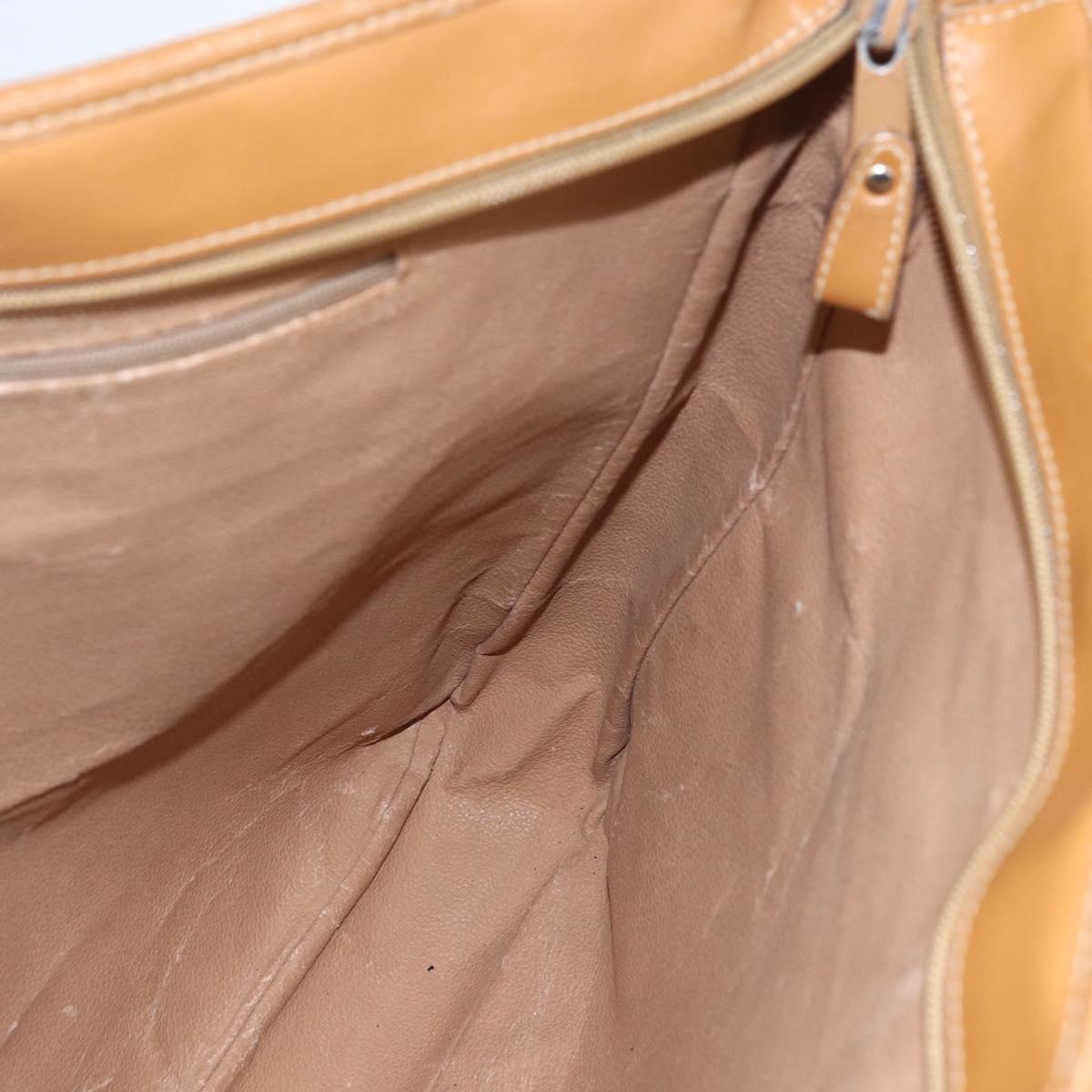 GUCCI Micro GG Supreme Tote Bag PVC Brown Gold 002 39 0149 Auth 153769