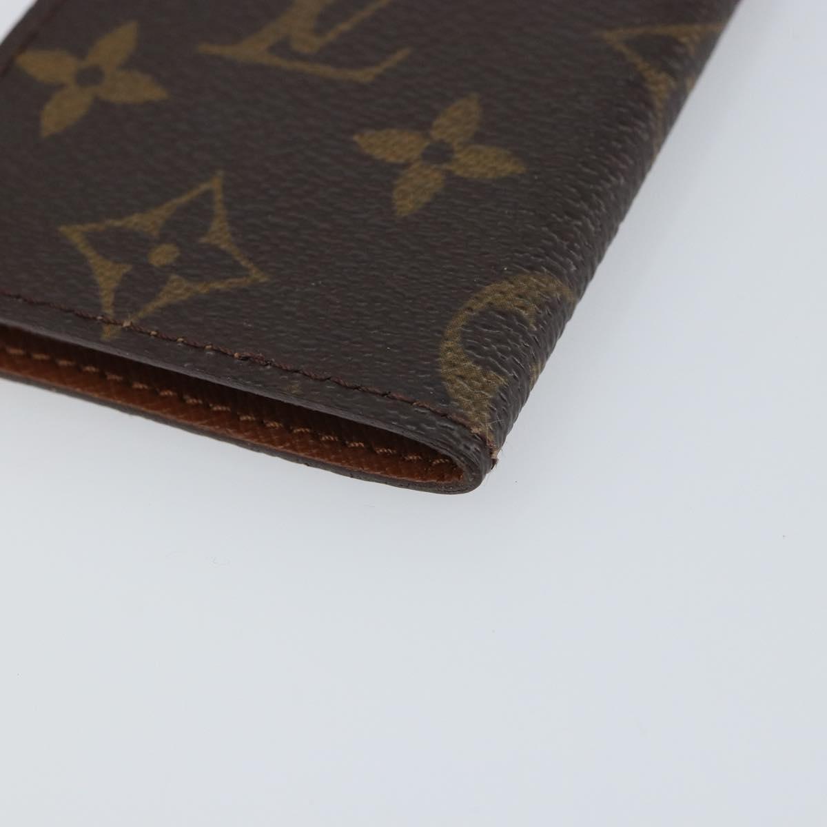 LOUIS VUITTON Monogram Porto Cartes Crdit Pression Card Case M60937 Auth 153776