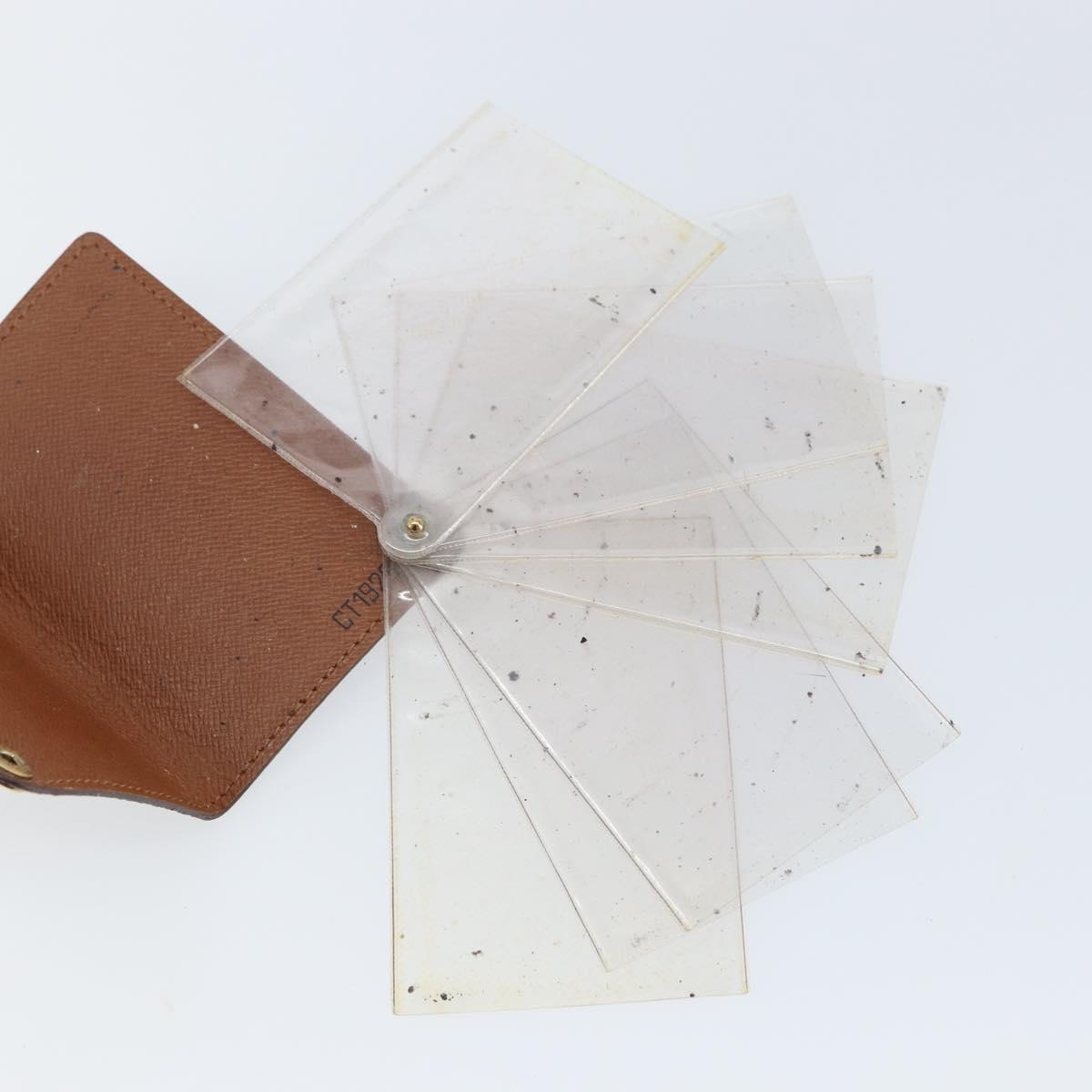 LOUIS VUITTON Monogram Porto Cartes Crdit Pression Card Case M60937 Auth 153776