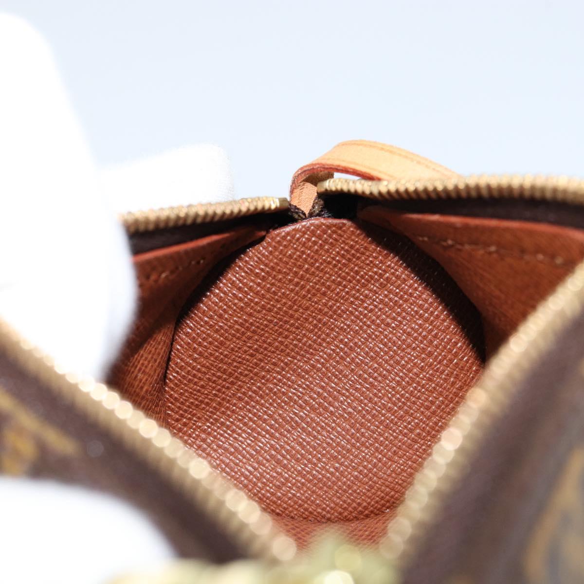 LOUIS VUITTON Monogram Papillon Pouch LV Auth 153802