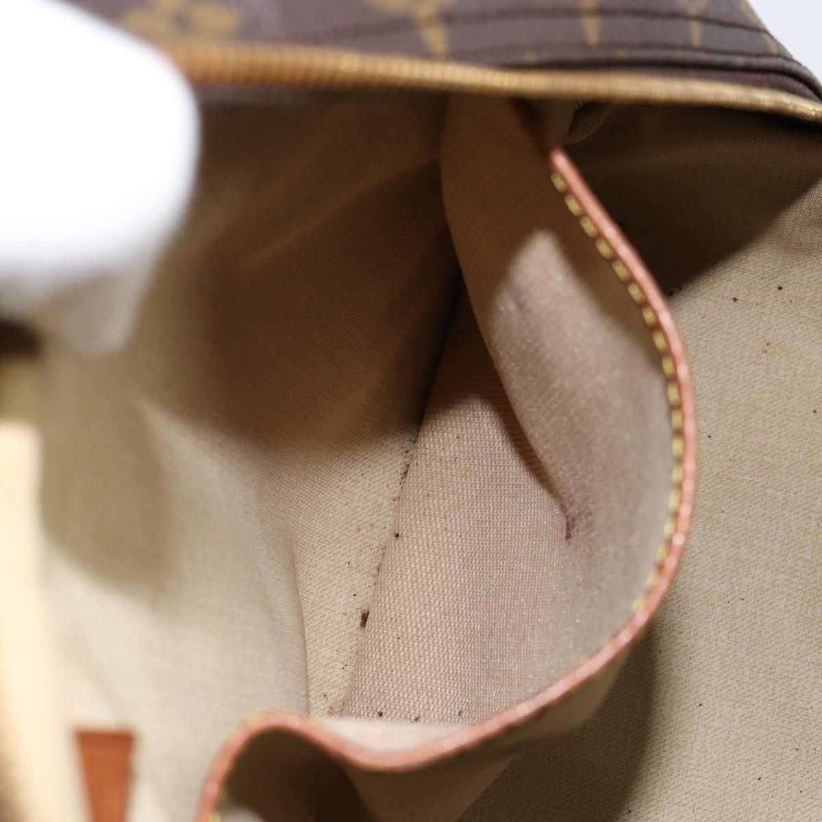 LOUIS VUITTON Monogram Deauville Hand Bag M47270 LV Auth 153803