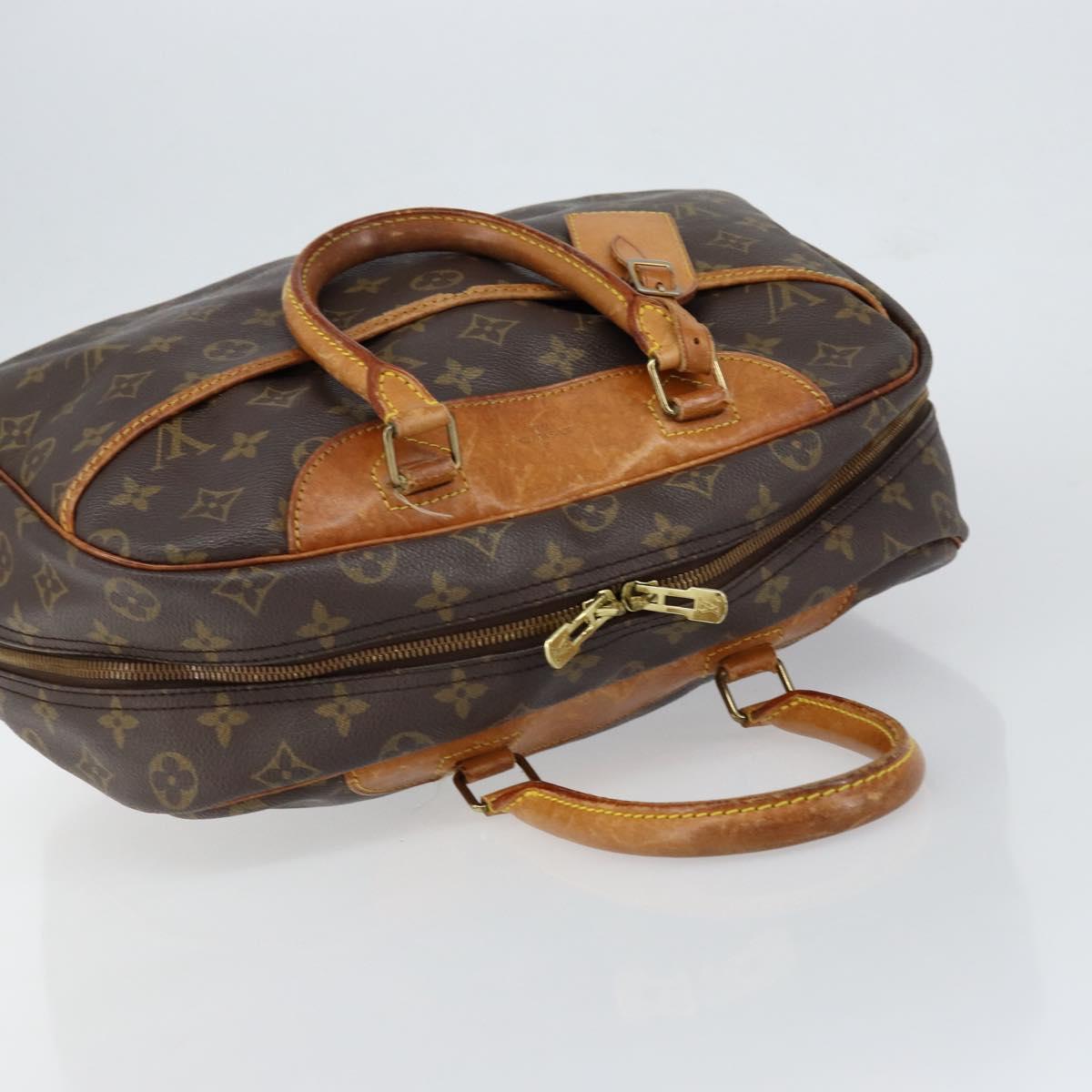 LOUIS VUITTON Monogram Deauville Hand Bag M47270 LV Auth 153803