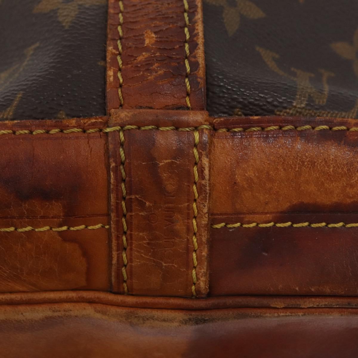 LOUIS VUITTON Monogram Noe Shoulder Bag M42224 LV Auth 153804