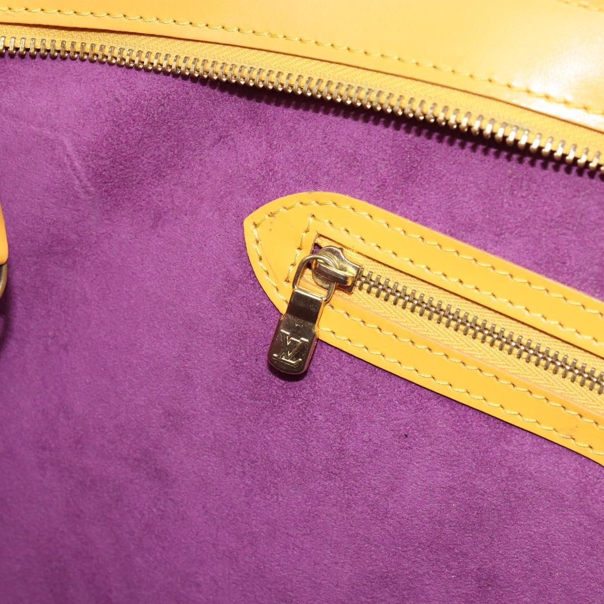 LOUIS VUITTON Epi Saint Jacques Shopping Shoulder Bag Yellow M52269 Auth 153841