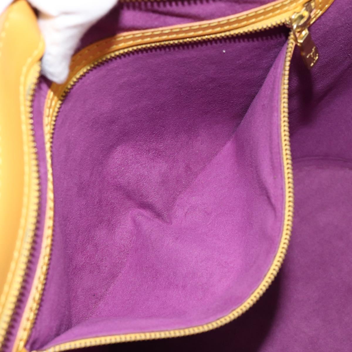 LOUIS VUITTON Epi Saint Jacques Shopping Shoulder Bag Yellow M52269 Auth 153841