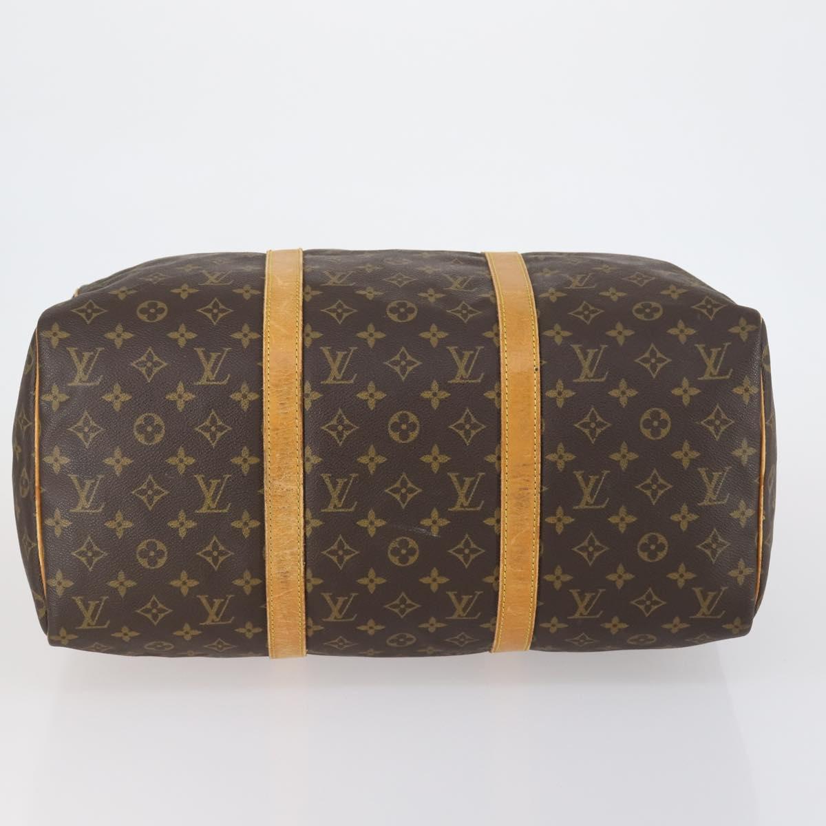 LOUIS VUITTON Monogram Sac Souple 45 Boston Bag M41624 LV Auth 153845