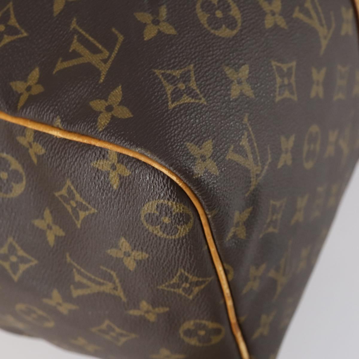 LOUIS VUITTON Monogram Sac Souple 45 Boston Bag M41624 LV Auth 153845