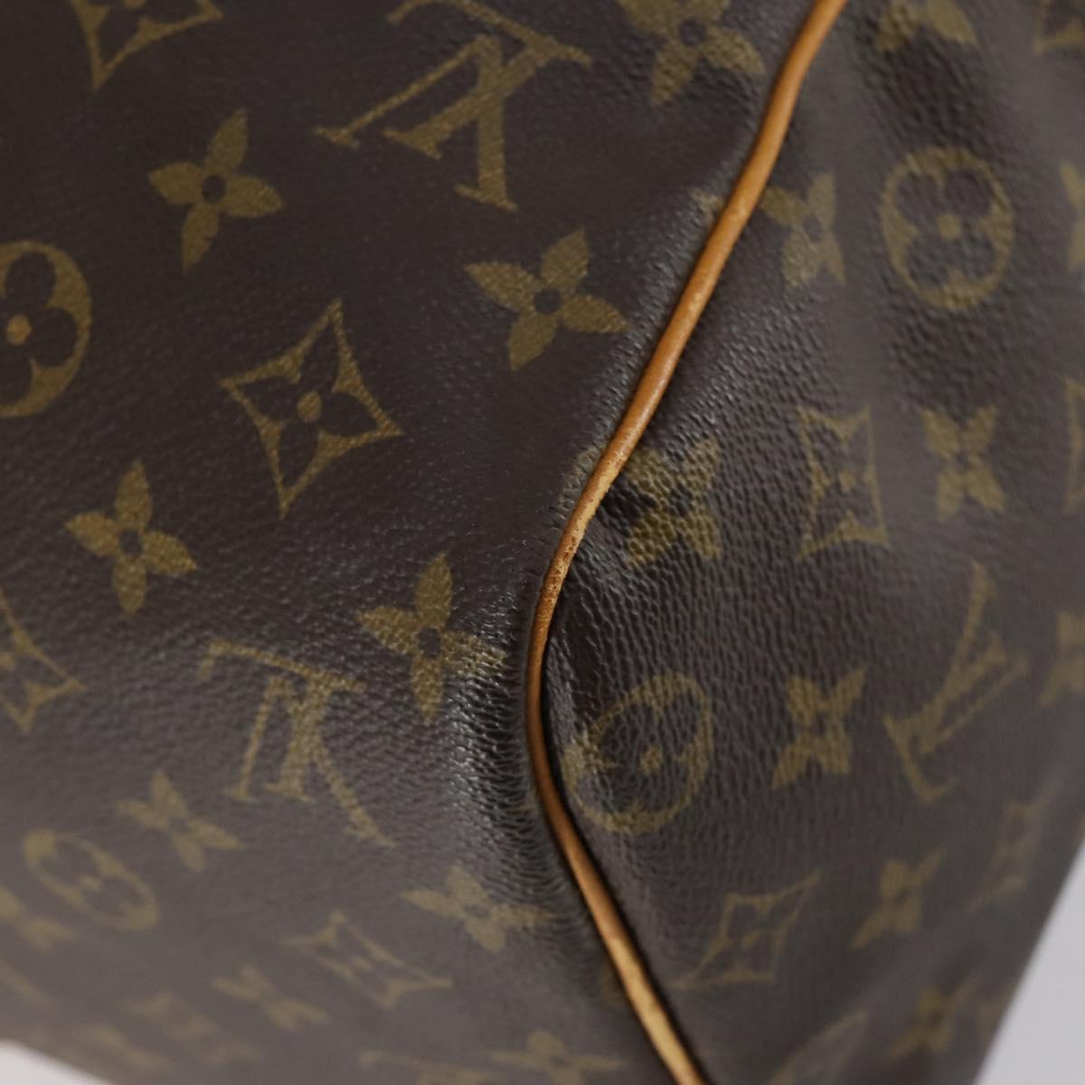 LOUIS VUITTON Monogram Sac Souple 45 Boston Bag M41624 LV Auth 153845