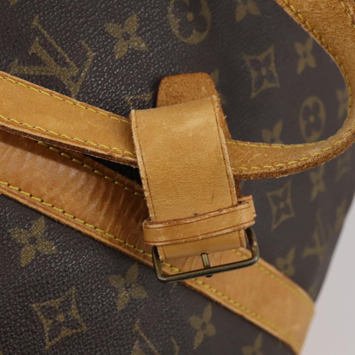 LOUIS VUITTON Monogram Sac Souple 45 Boston Bag M41624 LV Auth 153845