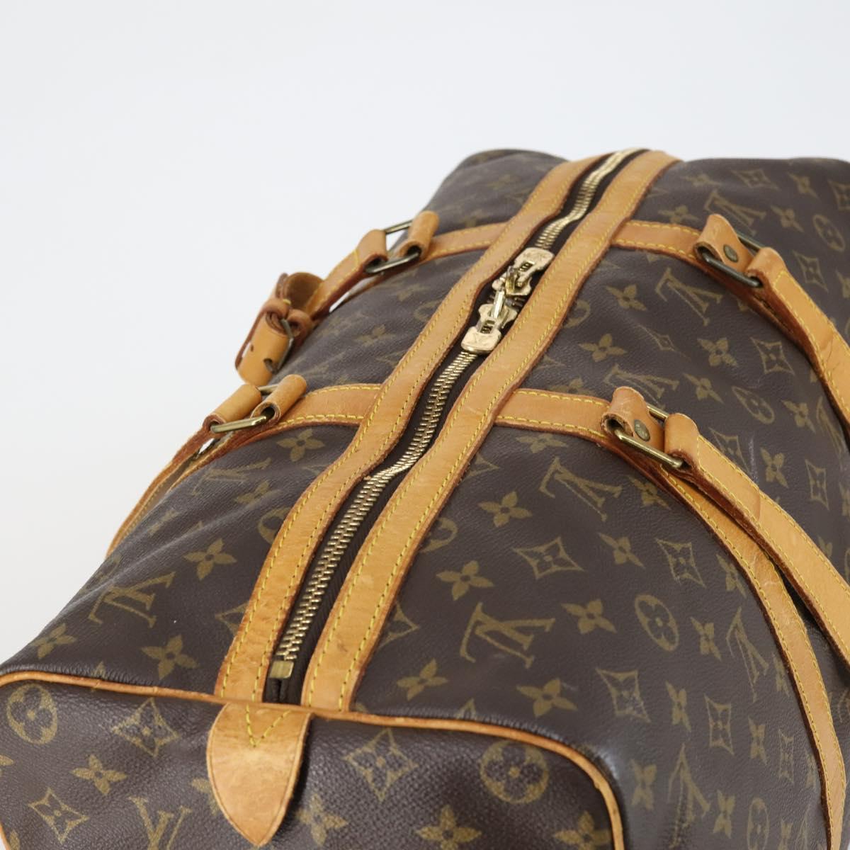 LOUIS VUITTON Monogram Sac Souple 45 Boston Bag M41624 LV Auth 153845