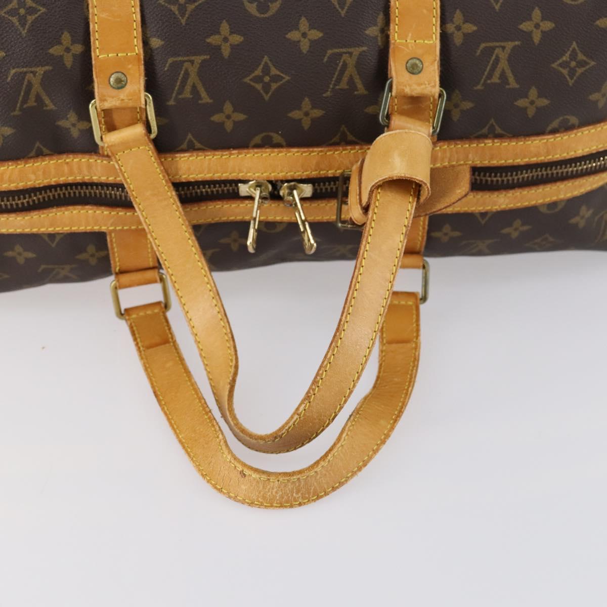 LOUIS VUITTON Monogram Sac Souple 45 Boston Bag M41624 LV Auth 153845