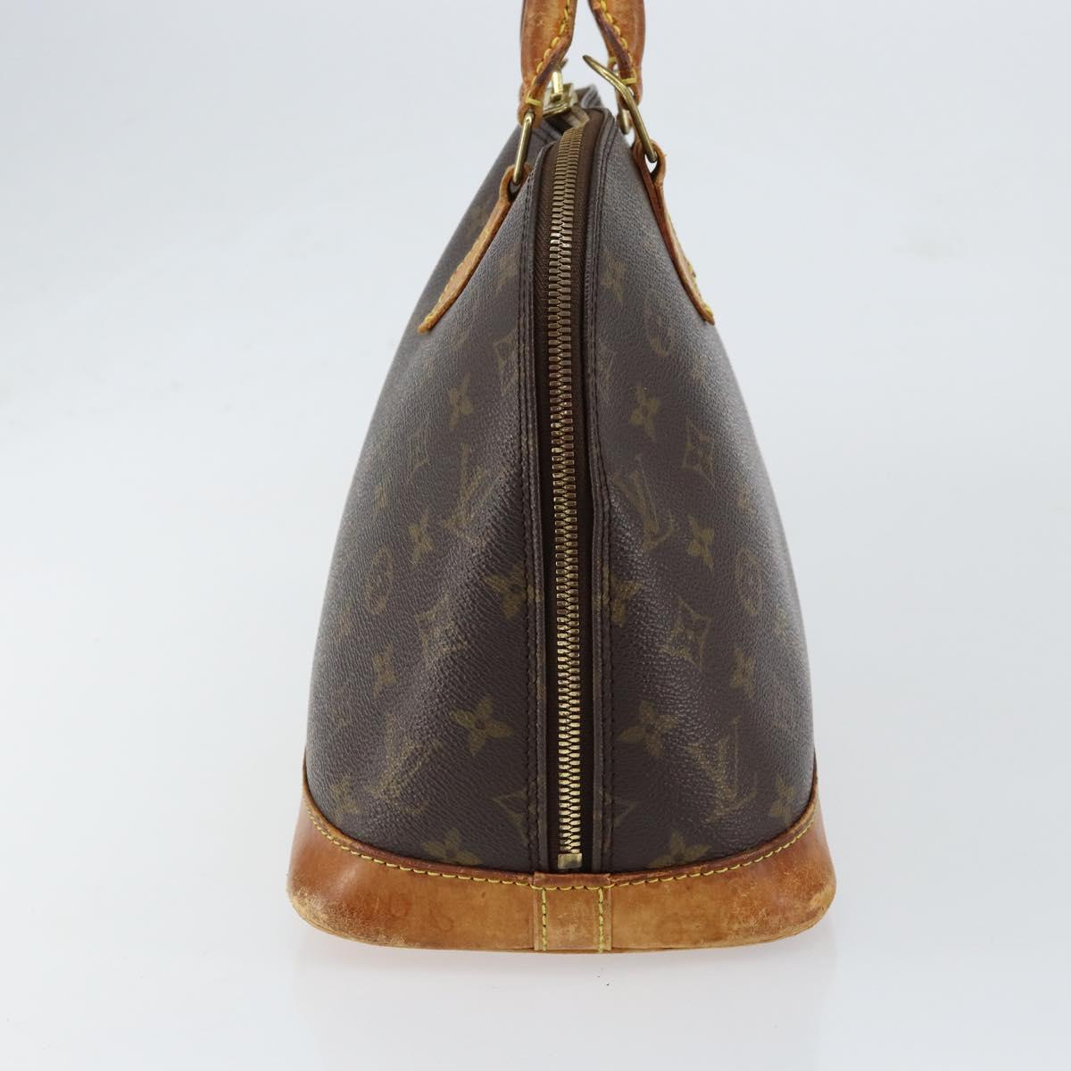 LOUIS VUITTON Monogram Alma Hand Bag M51130 LV Auth 153856