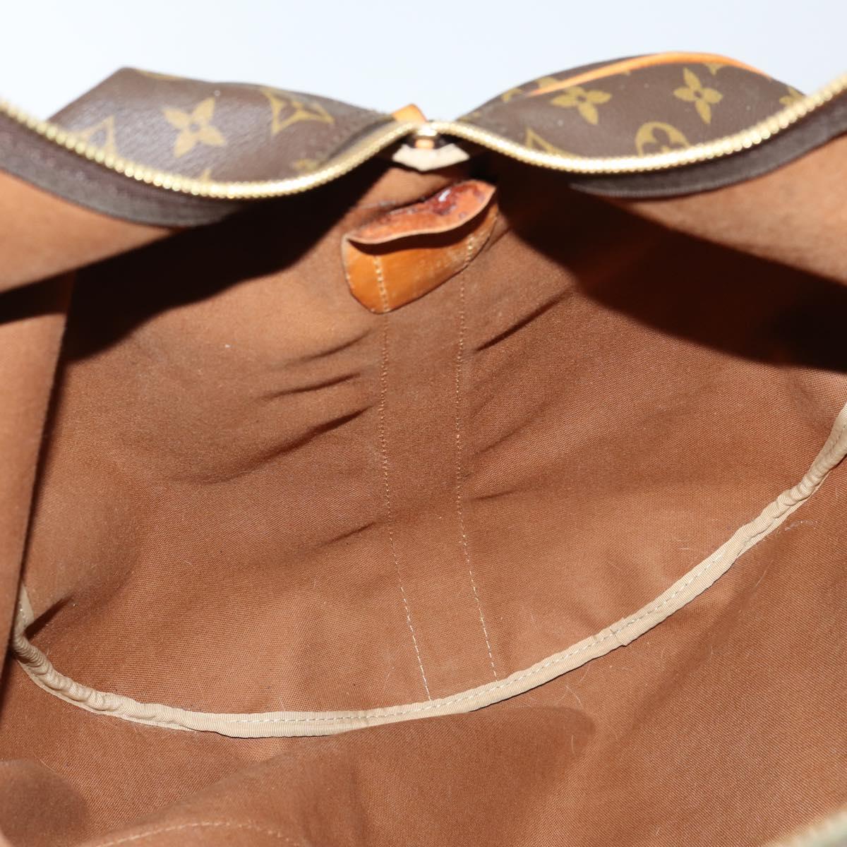 LOUIS VUITTON Monogram Sac Polochon 65 Bag 2way M41222 LV Auth 153857