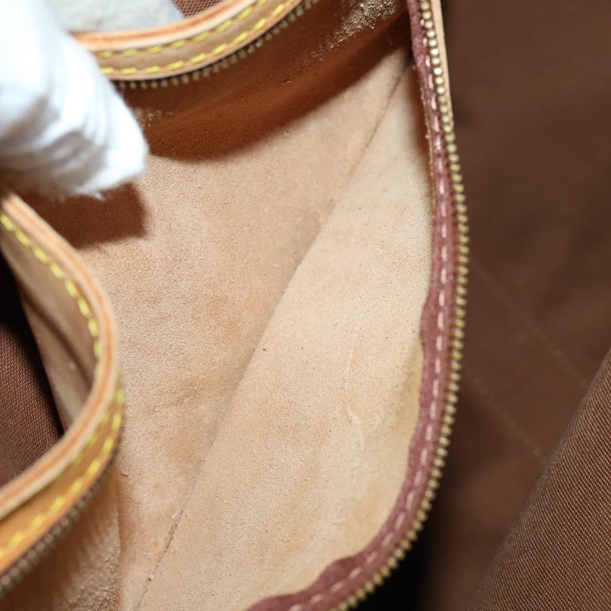 LOUIS VUITTON Monogram Sac Polochon 65 Bag 2way M41222 LV Auth 153857