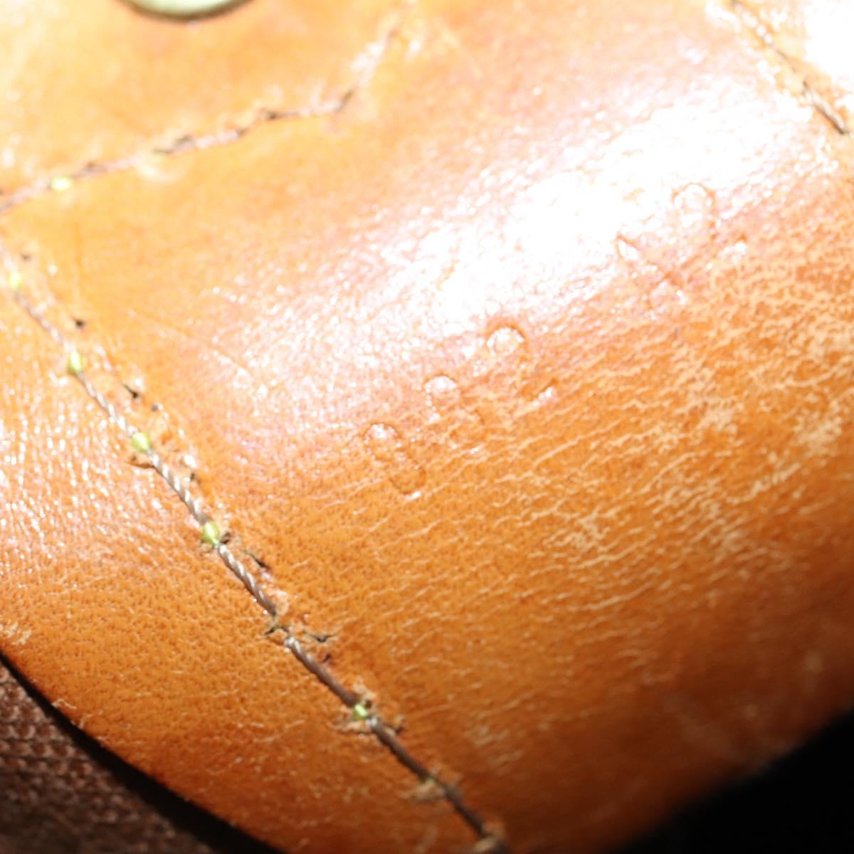 LOUIS VUITTON Monogram Sac Polochon 65 Bag 2way M41222 LV Auth 153857