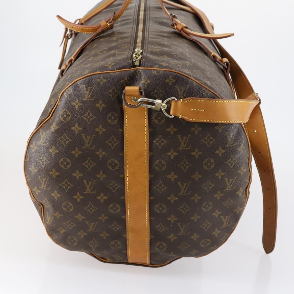LOUIS VUITTON Monogram Sac Polochon 65 Bag 2way M41222 LV Auth 153857