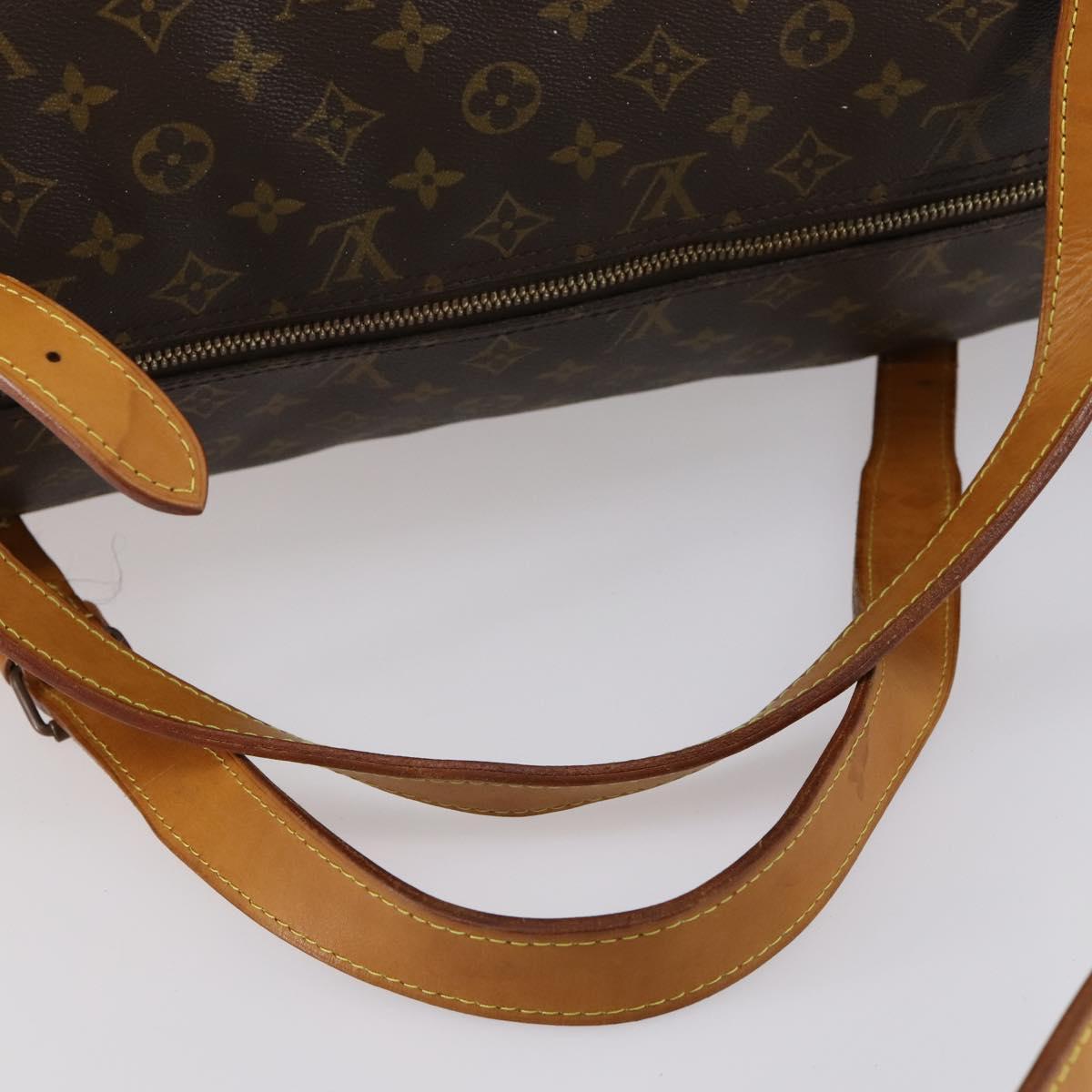 LOUIS VUITTON Monogram Sac Polochon 65 Bag 2way M41222 LV Auth 153857