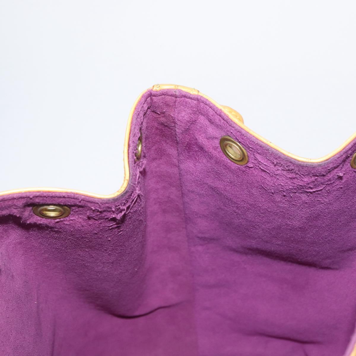 LOUIS VUITTON Epi Petit Noe Shoulder Bag Yellow M44109 LV Auth 153869