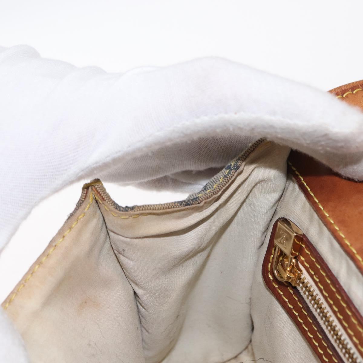 LOUIS VUITTON Monogram Mini Camille Chain Shoulder Bag Blue M92002 Auth 153870