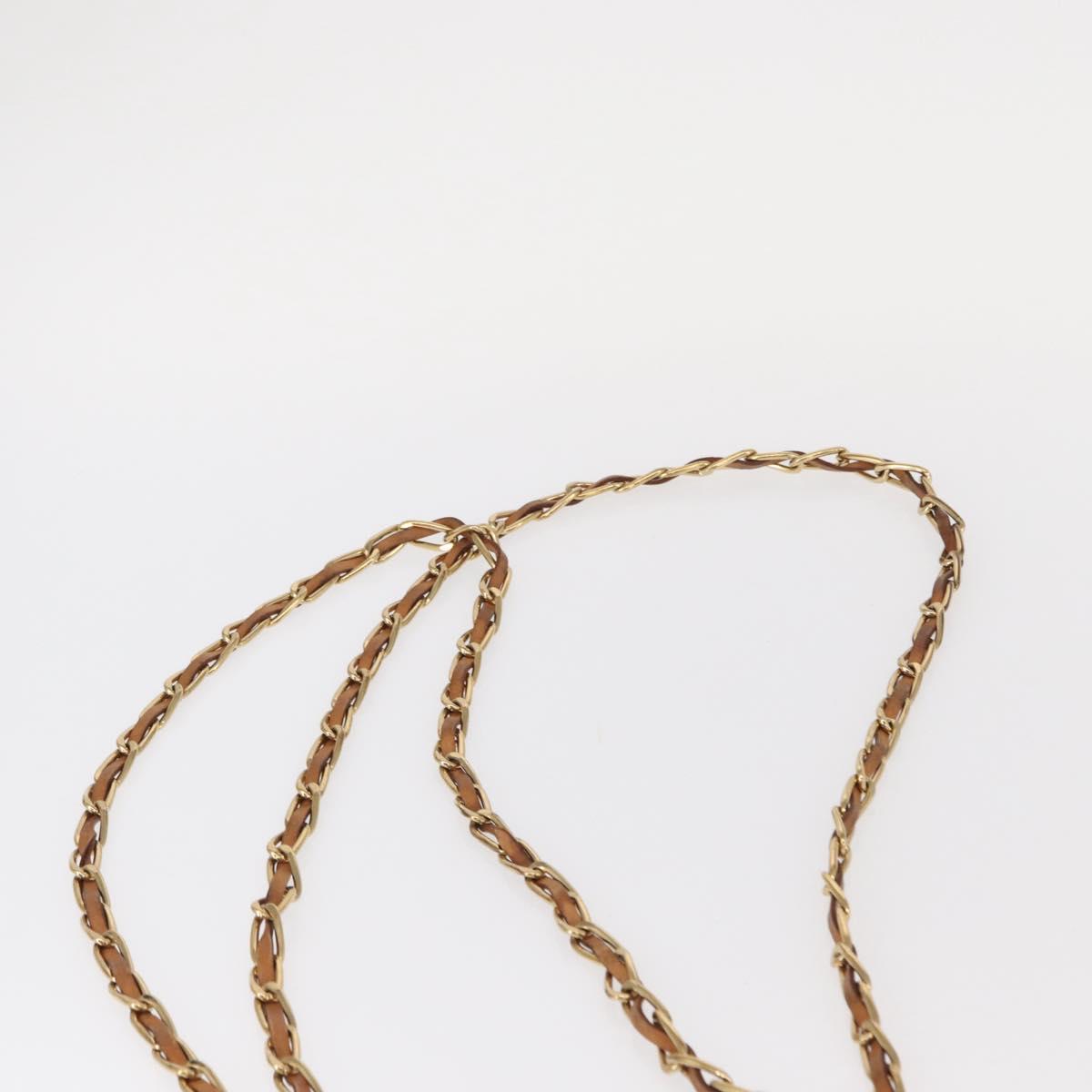 LOUIS VUITTON Monogram Mini Camille Chain Shoulder Bag Blue M92002 Auth 153870