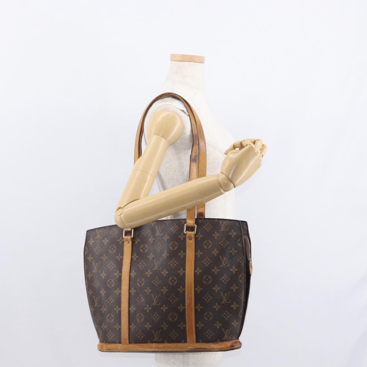 LOUIS VUITTON Monogram Babylone Tote Bag M51102 LV Auth 153875