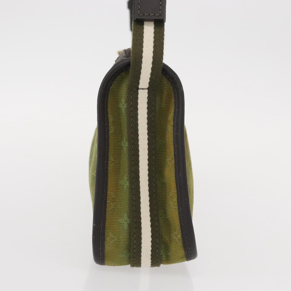 LOUIS VUITTON Monogram Mini Pochette Catrain Bag TST Khaki M92332 LV Auth 153878