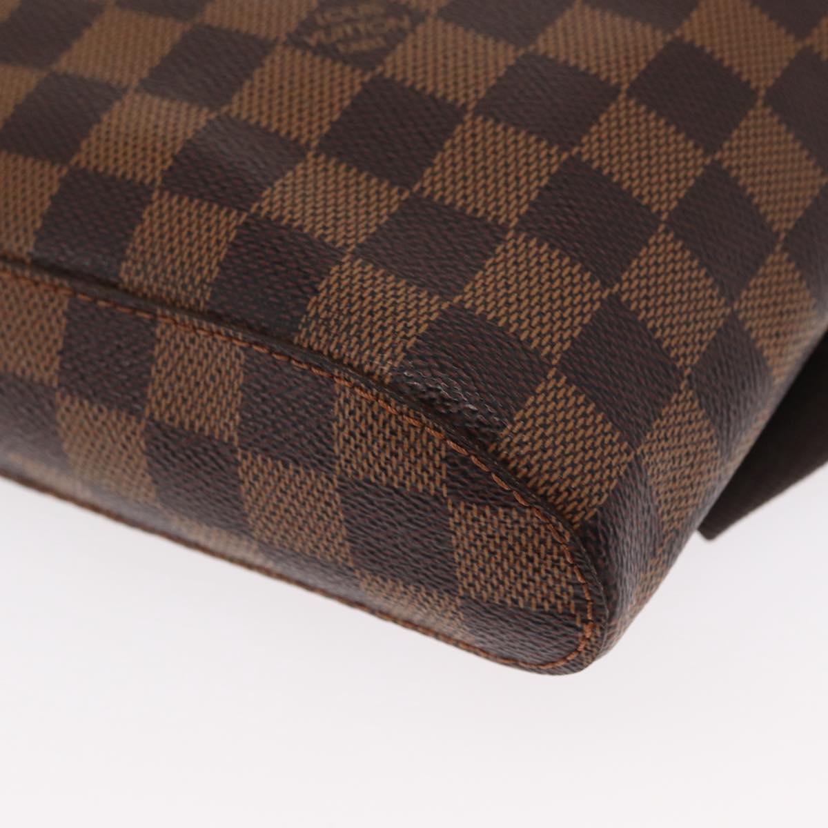 LOUIS VUITTON Damier Ebene Geronimos Shoulder Bag N51994 LV Auth 153879