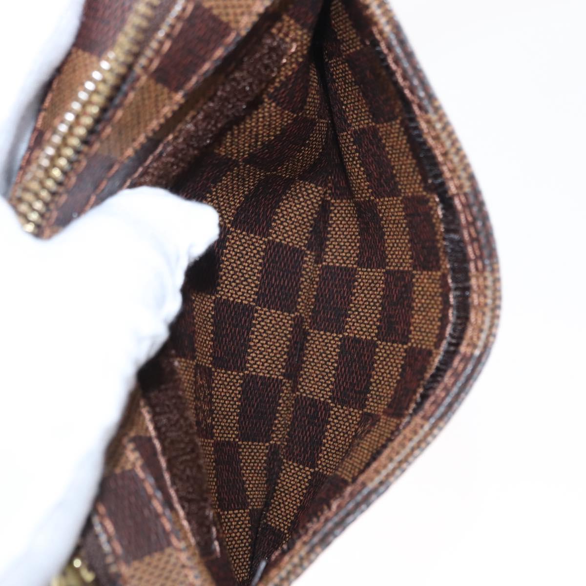 LOUIS VUITTON Damier Ebene Geronimos Shoulder Bag N51994 LV Auth 153879