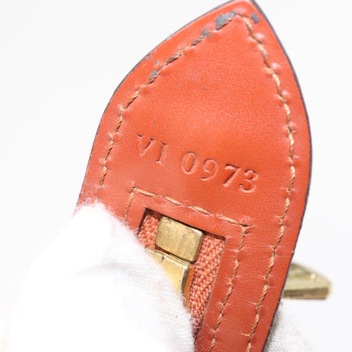 LOUIS VUITTON Epi Saint Jacques Hand Bag Brown M52263 LV Auth 153889