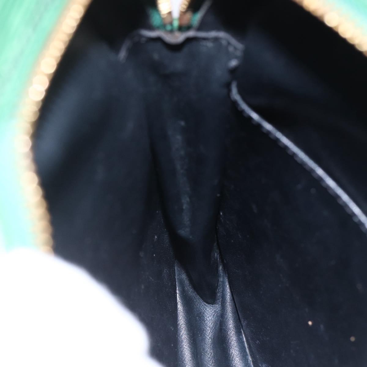 LOUIS VUITTON Epi Danube Shoulder Bag Green M45634 LV Auth 153891