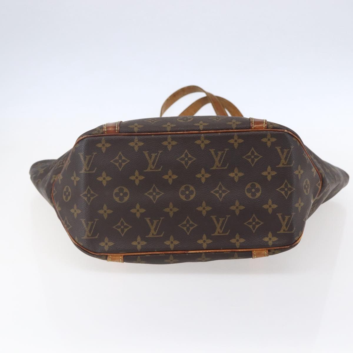LOUIS VUITTON Monogram Sac Shopping Tote Bag M51108 LV Auth 153892