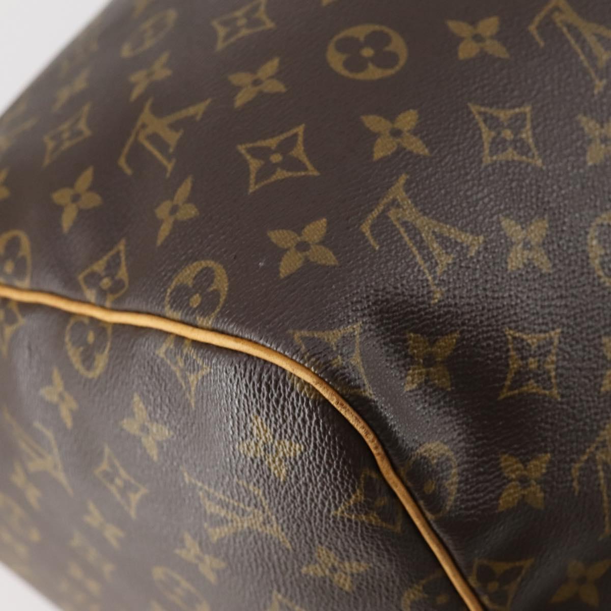 LOUIS VUITTON Monogram Keepall 55 Boston Bag M41424 LV Auth 153893