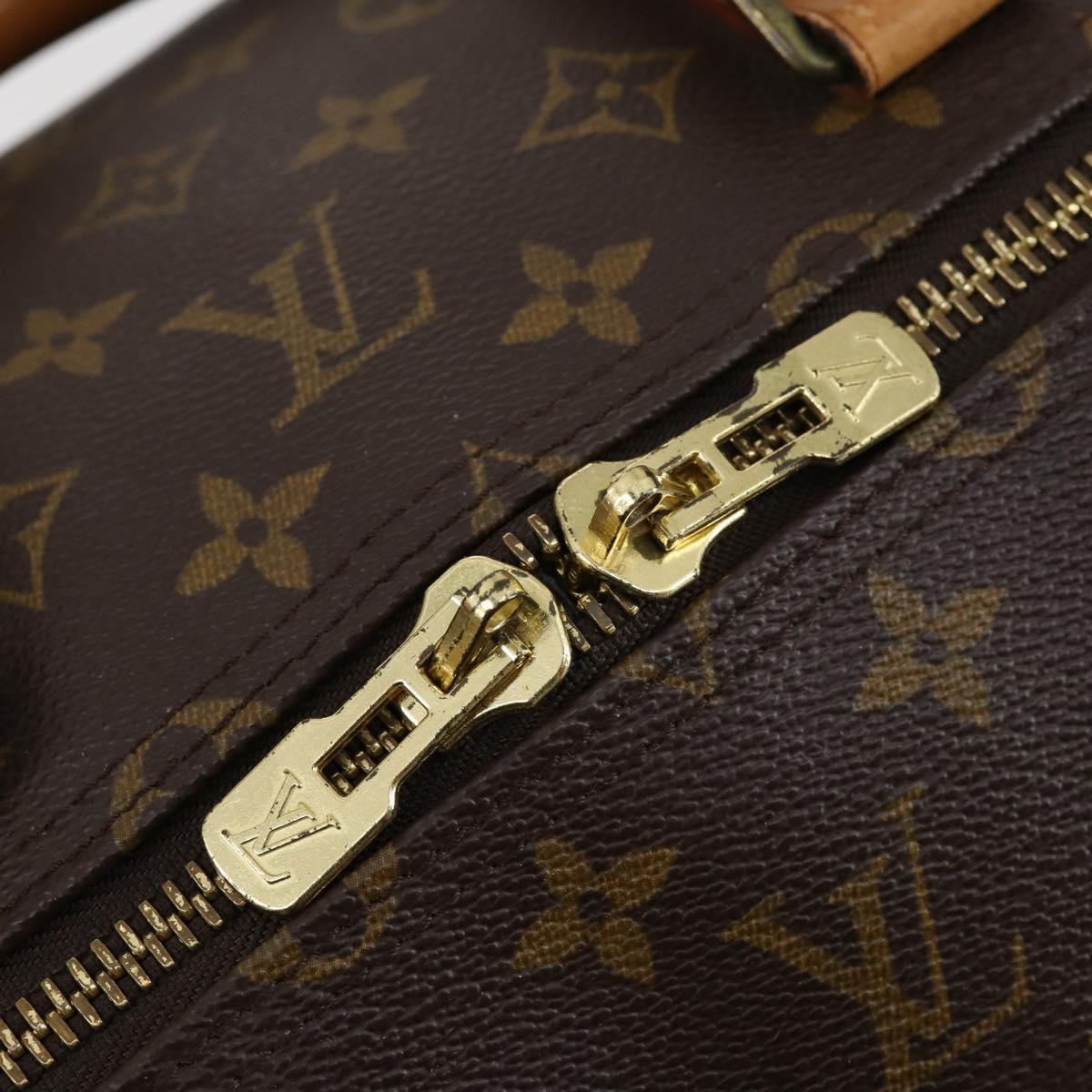 LOUIS VUITTON Monogram Keepall 55 Boston Bag M41424 LV Auth 153893