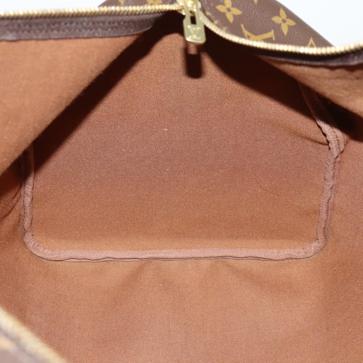 LOUIS VUITTON Monogram Keepall 55 Boston Bag M41424 LV Auth 153893