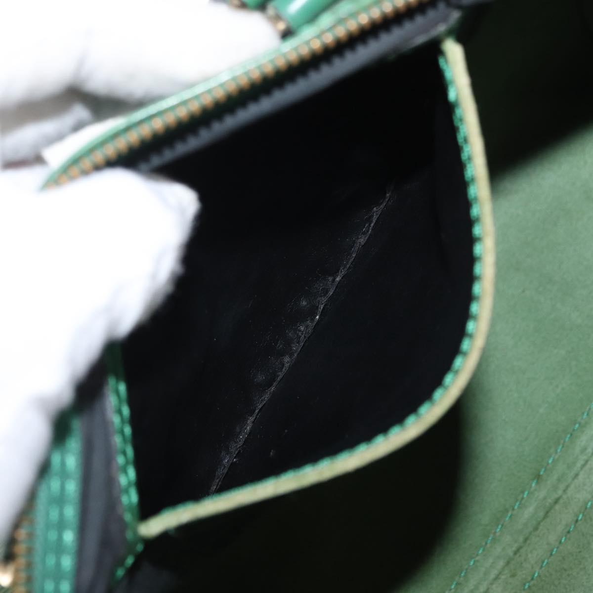 LOUIS VUITTON Epi Speedy 30 Hand Bag Borneo Green M43004 LV Auth 153912