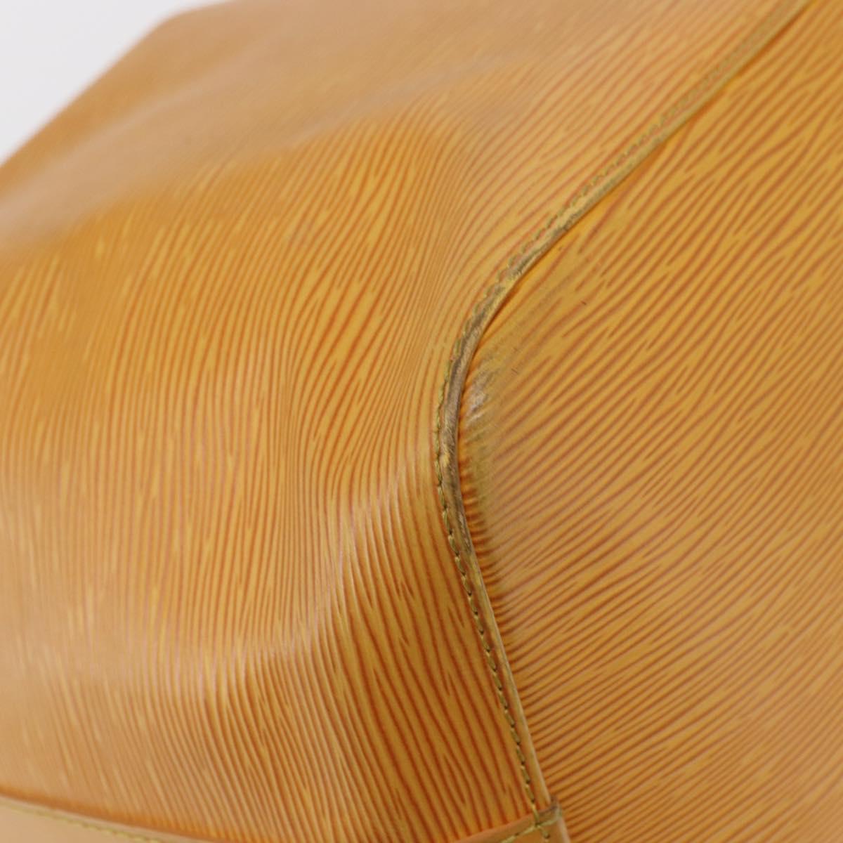 LOUIS VUITTON Epi Petit Noe Shoulder Bag Yellow M44109 LV Auth 153914