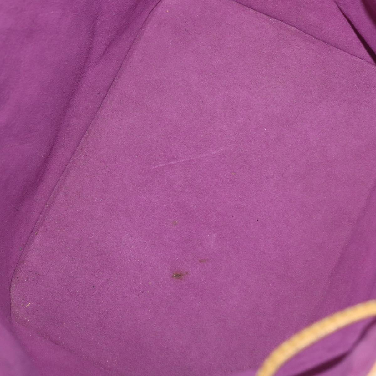 LOUIS VUITTON Epi Petit Noe Shoulder Bag Yellow M44109 LV Auth 153914