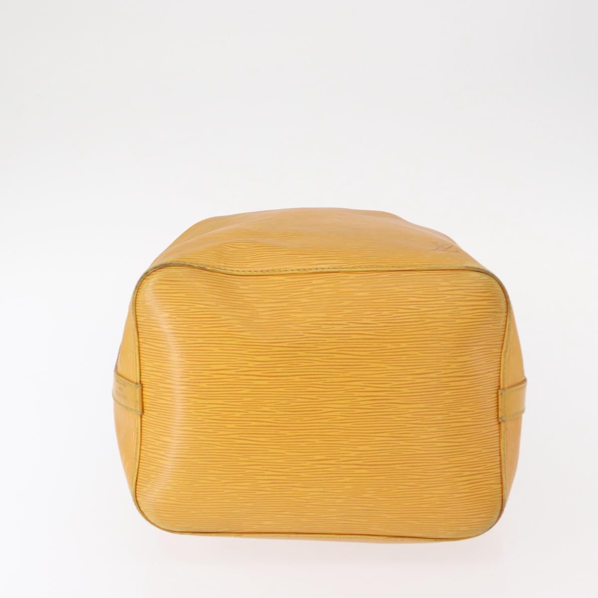 LOUIS VUITTON Epi Petit Noe Shoulder Bag Yellow M44109 LV Auth 153914