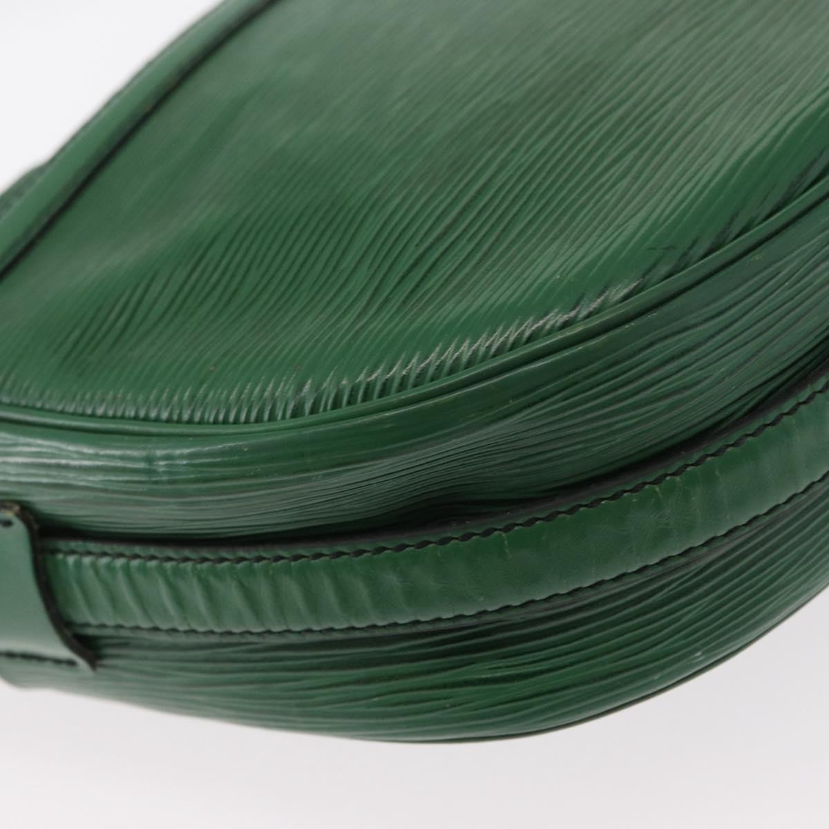 LOUIS VUITTON Epi Jeune Fille MM Shoulder Bag Green M52154 LV Auth 153917