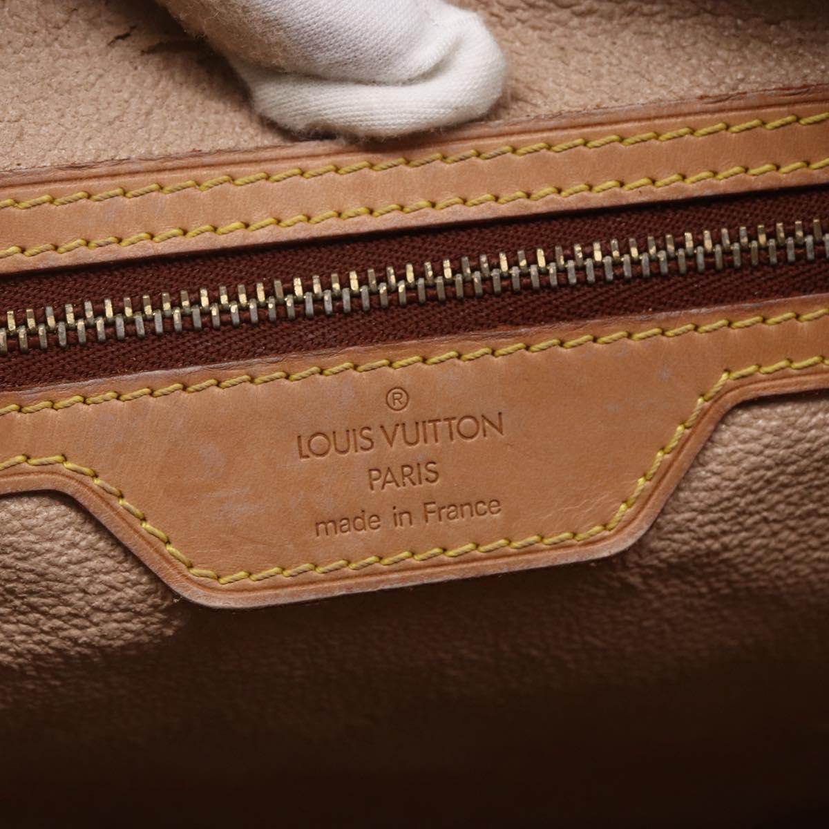 LOUIS VUITTON Monogram Bucket GM Shoulder Bag M42236 LV Auth 153920