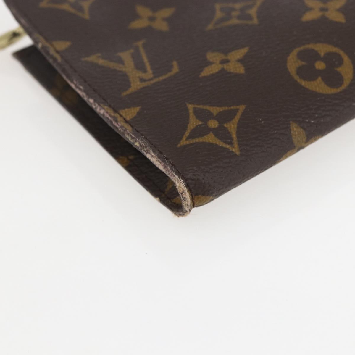 LOUIS VUITTON Monogram Bucket GM Accessory Pouch LV Auth 153921