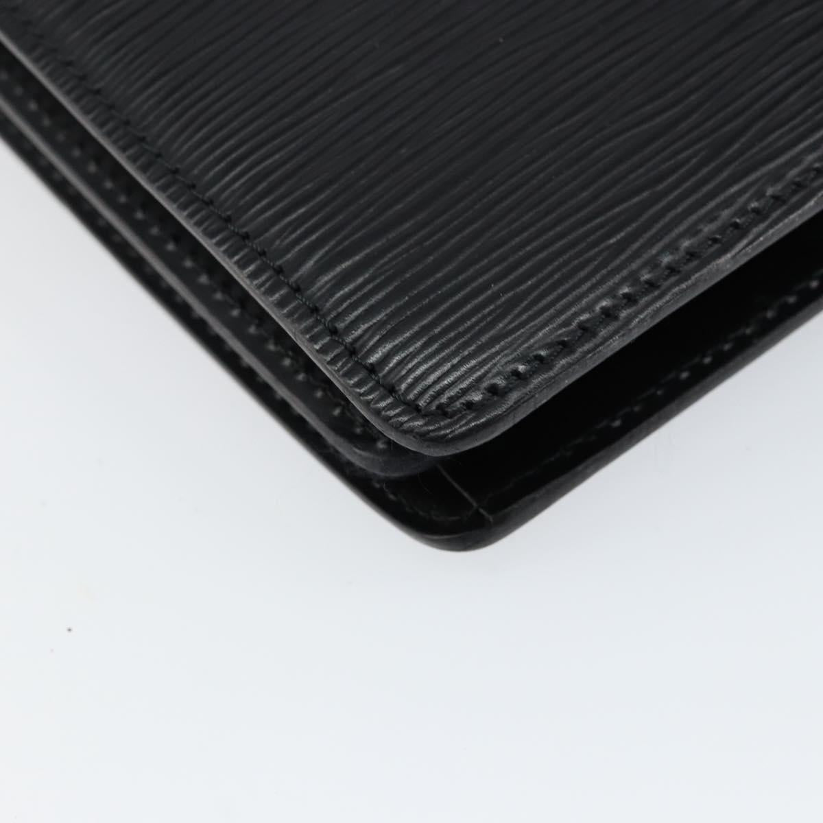 LOUIS VUITTON Epi Capuchin Shoulder Bag Black M52342 LV Auth 153942