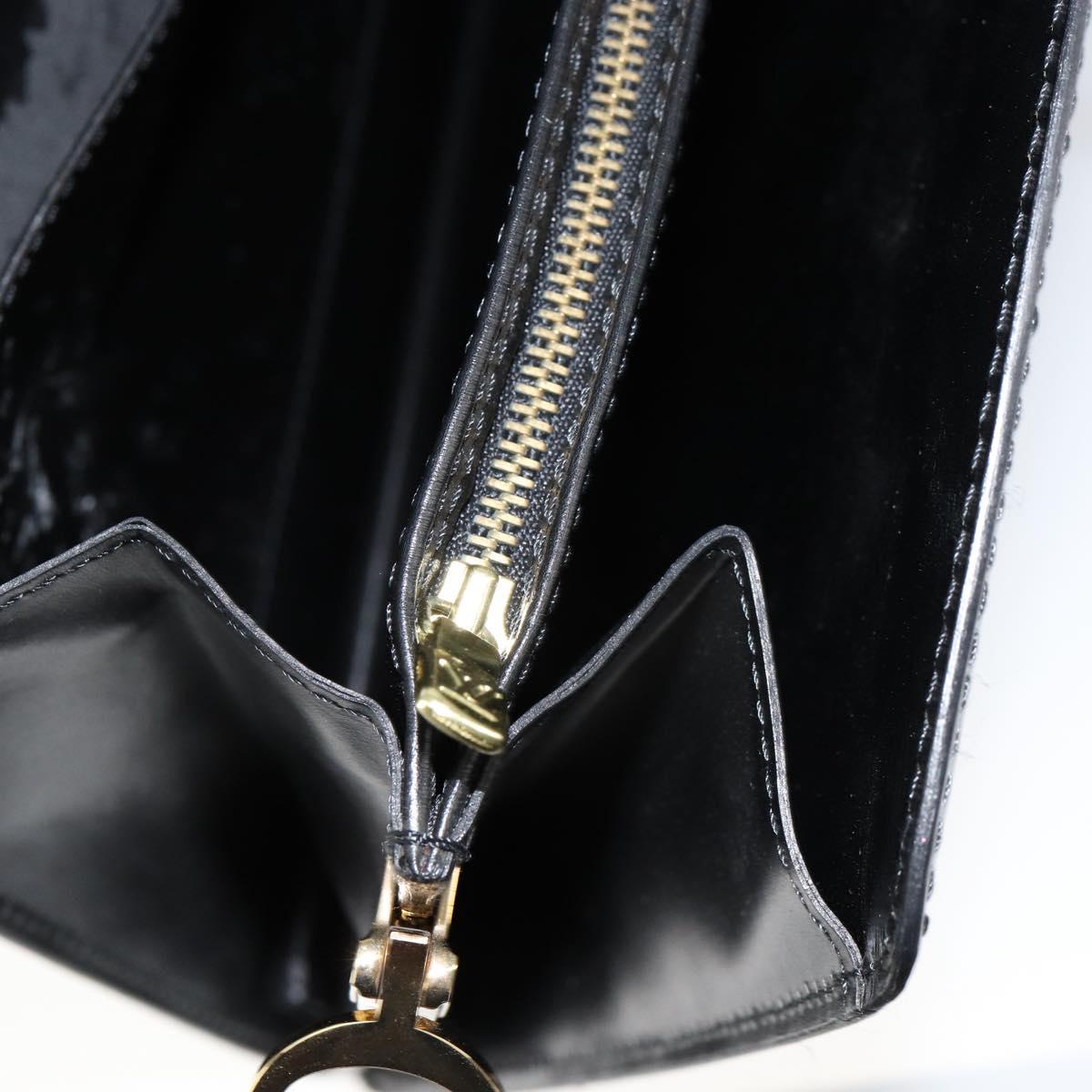 LOUIS VUITTON Epi Capuchin Shoulder Bag Black M52342 LV Auth 153942